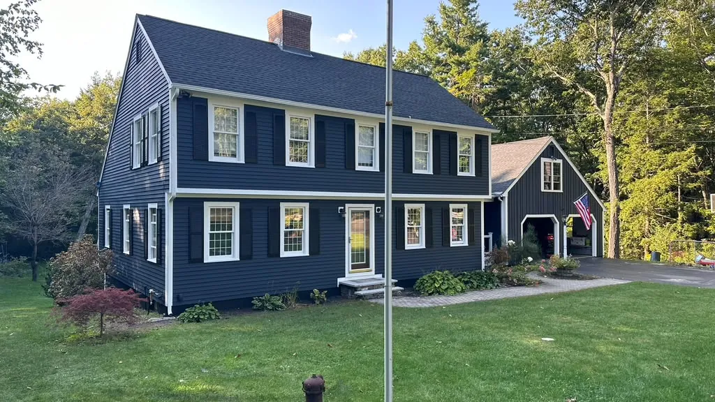 Exterior residential house painting by 7 General Services in Greater Boston, MA