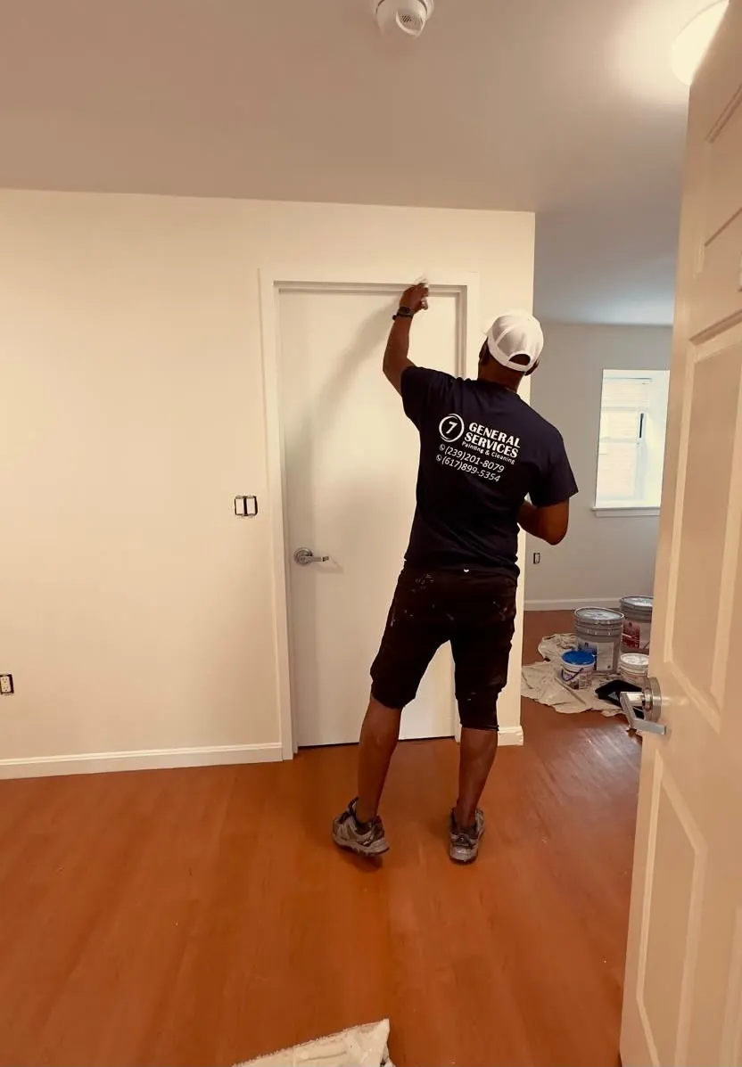 Interior residential wall painting in Greater Boston, MA